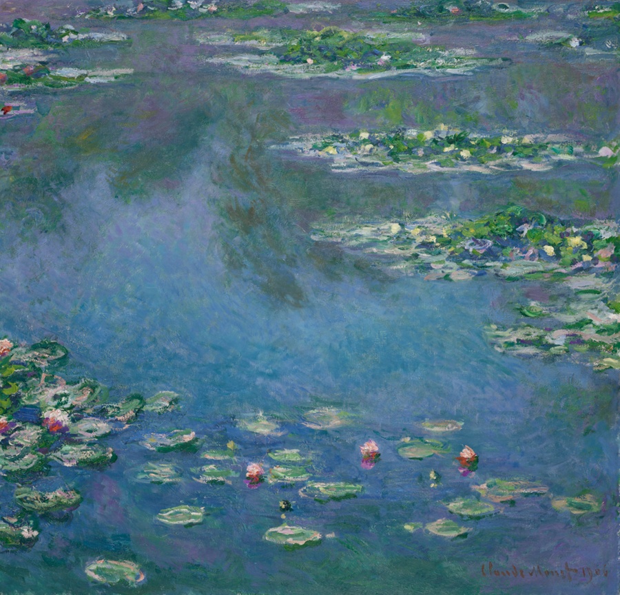 Claude Monet Water Lilies painting